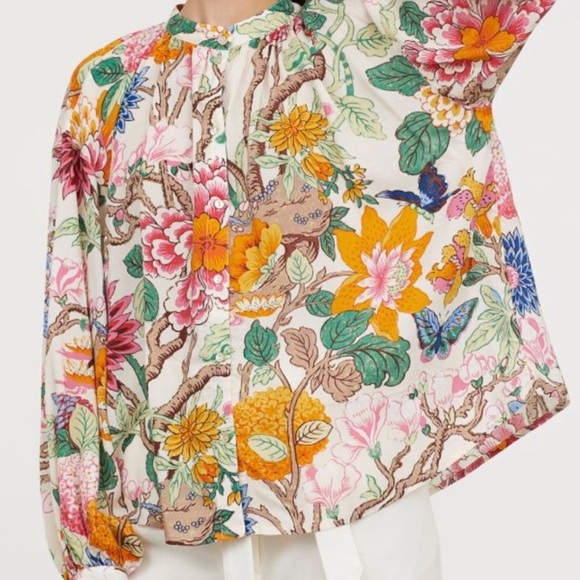 H&M Tops - GP&J Baker H&M floral blouse